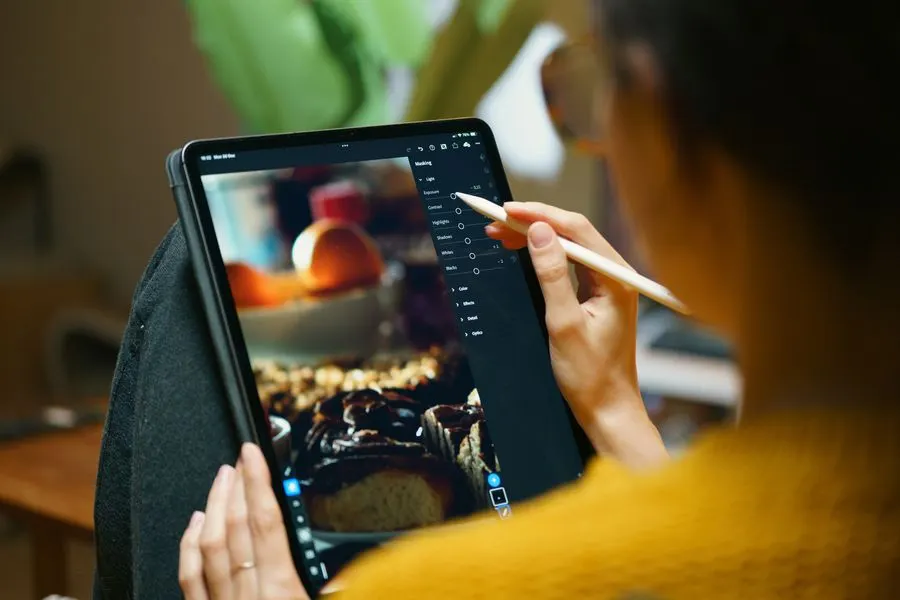Imagen de iPad Air para edición ligera de video: flujo recomendado